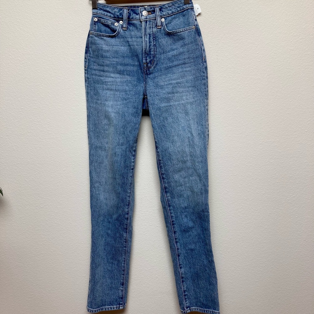 Madewell High Waisted Slim Fit Jeans
